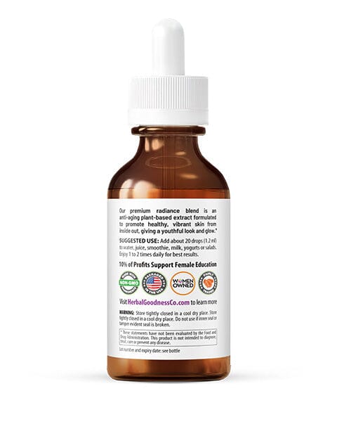 Radiantly Good Looking 2fl.oz - Plant Based - Dietary Supplement Liquid Extract Herbal Goodness 