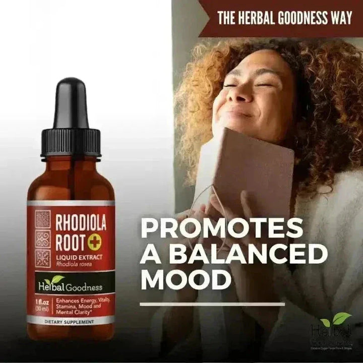 Rhodiola Root Organic Liquid Extract – Natural Adaptogen for Energy, Stamina & Stress Wellness | Buy Online Liquid Extract Herbal Goodness 