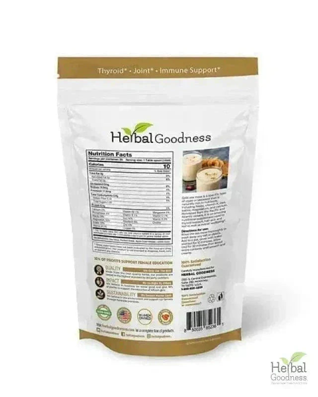 Sea Moss - Raw Dried Gold & Purple St Lucia - Herbal Goodness Bulk Herb Herbal Goodness 