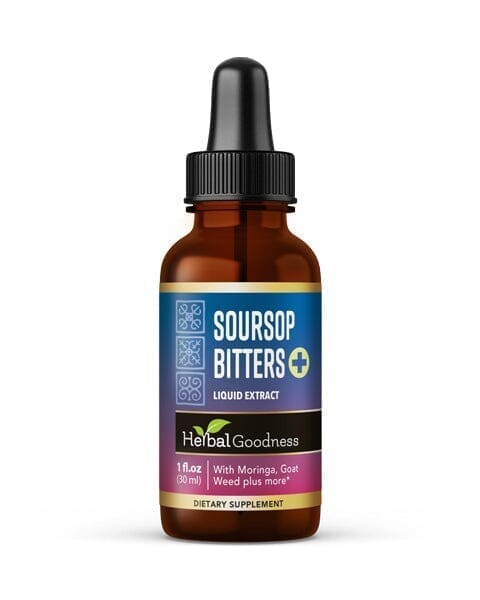 Soursop Bitters - 15X Liquid Extract - Detox & Cell Renew Liquid Extract Herbal Goodness 1 oz 